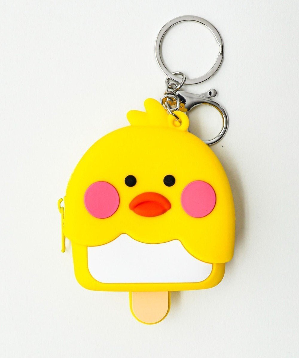 【ウィゴー/WEGO】のアヒルアイスミニポーチ インテリア・キッズ・メンズ・レディースファッション・服の通販 founy(ファニー) 　ファッション　Fashion　レディースファッション　Fashion for Women　ミニ財布・二つ折り財布　Wallets & Card Cases　ポーチ&ミニバッグ　Pouches & Mini Bags　おすすめ　Recommended / Our Picks　キーホルダー　Keychain, Key Holder　シリコン　Silicone, Silicone Material　スマホ　Smartphone, Mobile Device　ポーチ　Pouch, Small Case　財布　Wallet, Purse　イエロー|ID: prp329100004840265 ipo3291000000035270594
