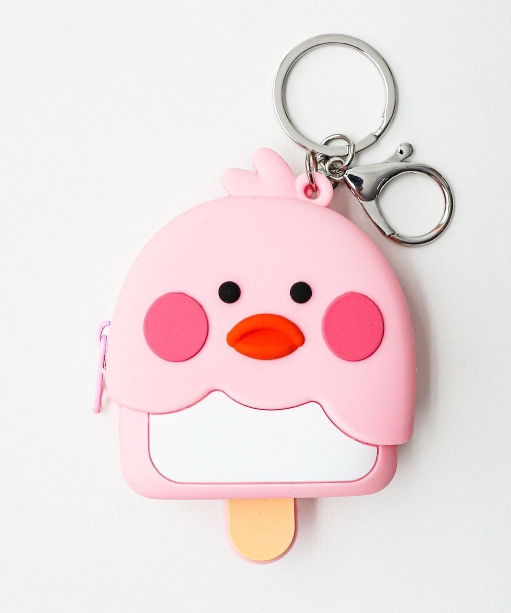 【ウィゴー/WEGO】のアヒルアイスミニポーチ インテリア・キッズ・メンズ・レディースファッション・服の通販 founy(ファニー) 　ファッション　Fashion　レディースファッション　Fashion for Women　ミニ財布・二つ折り財布　Wallets & Card Cases　ポーチ&ミニバッグ　Pouches & Mini Bags　おすすめ　Recommended / Our Picks　キーホルダー　Keychain, Key Holder　シリコン　Silicone, Silicone Material　スマホ　Smartphone, Mobile Device　ポーチ　Pouch, Small Case　財布　Wallet, Purse　ピンク|ID: prp329100004840265 ipo3291000000035801917