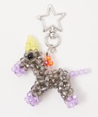 【ウィゴー/WEGO】のユニコーンビーズキーホルダー ブラック|ID: prp329100004840272 ipo3291000000035270616