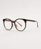 【ウィゴー/WEGO】の【ユニセックス着用ITEM】BIGボストンアイウェア ブラウン|ID: prp329100004840279 ipo3291000000035830019