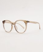 【ウィゴー/WEGO】の【ユニセックス着用ITEM】BIGボストンアイウェア ベージュ|ID: prp329100004840279 ipo3291000000035830021