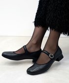 【アポム/APOM】の本革オブリークトゥメリージェーン 20 ブラック|ID: prp329100004840284 ipo3291000000035548777