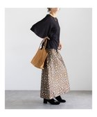 【テチチ/Te chichi】のレオパードジャガードナロースカート ブラウン|ID: prp329100004840302 ipo3291000000036205455