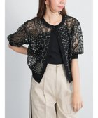 【テチチ/Te chichi】のエンブロイダリー半袖クルーカーディガン 人気、トレンドファッション・服の通販 founy(ファニー) ファッション Fashion レディースファッション Fashion for Women トップス・カットソー Cut & Sew Tops ニット Knit Tops & Sweaters カーディガン・羽織り Layered Style Cardigans エンブロイダリー Embroidery Design カーディガン Cardigan, Knitwear スリーブ Sleeve, Long Sleeve / Short Sleeve セーター Sweater, Knitwear レース Lace, Lace Fabric 半袖 Short Sleeve, Half Sleeve 夏 Summer S/S・春夏 SS, Spring/Summer, Warm Season A/W・秋冬 Autumn/Winter thumbnail ブラック|ID: prp329100004840306 ipo3291000000035270745