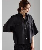 【テチチ/Te chichi】のシアー半袖Wポケットシャツ 人気、トレンドファッション・服の通販 founy(ファニー) ファッション Fashion レディースファッション Fashion for Women トップス・カットソー Cut & Sew Tops シャツ・ブラウス・オフィスカジュアル Elegant Blouses & Button-Ups インナー Innerwear シアー Sheer, See-Through フォルム Silhouette, Form ポケット Pocket, Pocket Detail ワーク Workwear, Utility Style 半袖 Short Sleeve, Half Sleeve 夏 Summer S/S・春夏 SS, Spring/Summer, Warm Season A/W・秋冬 Autumn/Winter thumbnail ブラック|ID: prp329100004840326 ipo3291000000036206017
