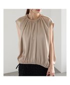 【テチチ/Te chichi】のサテンサイドリボンブラウス 人気、トレンドファッション・服の通販 founy(ファニー) ファッション Fashion レディースファッション Fashion for Women トップス・カットソー Cut & Sew Tops シャツ・ブラウス・オフィスカジュアル Elegant Blouses & Button-Ups ギャザー Gathered, Ruffled サテン Satin, Glossy Fabric ドレープ Drape, Draping Fabric リボン Ribbon, Bow エレガント 上品 Elegant 夏 Summer S/S・春夏 SS, Spring/Summer, Warm Season A/W・秋冬 Autumn/Winter thumbnail ベージュ|ID: prp329100004840328 ipo3291000000036206068