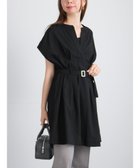 【テチチ/Te chichi】のミリタリーチュニックシャツ 人気、トレンドファッション・服の通販 founy(ファニー) ファッション Fashion レディースファッション Fashion for Women トップス・カットソー Cut & Sew Tops シャツ・ブラウス・オフィスカジュアル Elegant Blouses & Button-Ups シンプル Simple, Minimal チュニック Tunic, Long Top ミリタリー Military, Army Style 夏 Summer S/S・春夏 SS, Spring/Summer, Warm Season A/W・秋冬 Autumn/Winter thumbnail ブラック|ID: prp329100004840329 ipo3291000000035523182