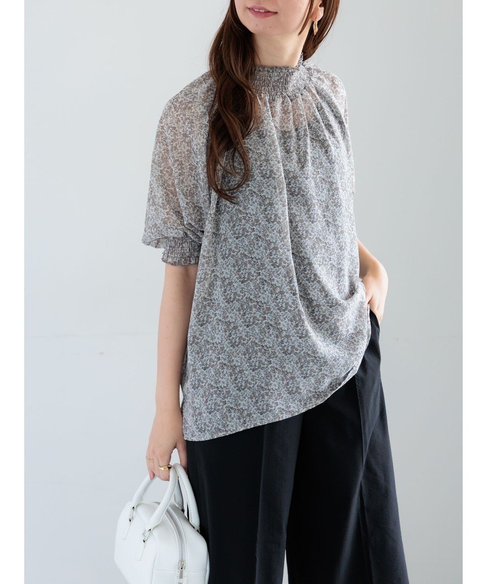 【テチチ/Te chichi】のパターンアソートシャーリングブラウス インテリア・キッズ・メンズ・レディースファッション・服の通販 founy(ファニー) ファッション Fashion レディースファッション Fashion for Women トップス・カットソー Cut & Sew Tops シャツ・ブラウス・オフィスカジュアル Elegant Blouses & Button-Ups シャーリング Shirring, Ruched 夏 Summer S/S・春夏 SS, Spring/Summer, Warm Season A/W・秋冬 Autumn/Winter ブラック|ID: prp329100004840334 ipo3291000000035458953