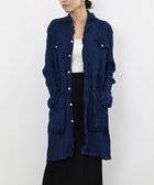 【クレプリツモリチサト/creperie tsumori chisato】のcreperie MOD S COAT DRESS-AIZOME クレプリ 藍染モッズコートワンピース AIZOME|ID: prp329100004840338 ipo3291000000035270859