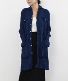 【クレプリツモリチサト/creperie tsumori chisato】のcreperie MOD S COAT DRESS-AIZOME クレプリ 藍染モッズコートワンピース AIZOME|ID: prp329100004840338 ipo3291000000035830493