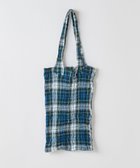 【クレプリツモリチサト/creperie tsumori chisato】のcreperie TOAT BAG -TARTAN CHECK クレプリ タータンチェックトートバッグ 人気、トレンドファッション・服の通販 founy(ファニー) ファッション Fashion レディースファッション Fashion for Women バッグ Bags コレクション Collection, Seasonal Line フォルム Silhouette, Form ポケット Pocket, Pocket Detail 日本製 Made In Japan thumbnail TARTAN GREEN|ID: prp329100004840340 ipo3291000000035270865