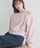【アースミュージックアンドエコロジー/earth music&ecology】のショート丈ワンポイント刺繍オフショルスウェット 人気、トレンドファッション・服の通販 founy(ファニー) ファッション Fashion レディースファッション Fashion for Women トップス・カットソー Cut & Sew Tops レディースパーカー・カジュアルフーディー Casual Hoodies & Sweatshirts スウェット・クルーネックトップス Sweatshirts & Crewnecks / Relaxed Fit Sweat Tops おすすめ Recommended / Our Picks ショート Short, Short Length シンプル Simple, Minimal スウェット / スエット Sweatshirt, Sweatwear フェミニン Feminine, Girly ポケット Pocket, Pocket Detail ワンポイント One Point, Statement Accent A/W・秋冬 Autumn/Winter thumbnail Pink|ID: prp329100004840346 ipo3291000000035714920