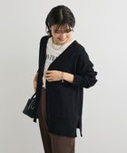 【グリーンパークス/Green Parks】のアンチピリングゆるzipカーディガン 人気、トレンドファッション・服の通販 founy(ファニー) ファッション Fashion レディースファッション Fashion for Women トップス・カットソー Cut & Sew Tops カーディガン・羽織り Layered Style Cardigans インナー Innerwear カーディガン Cardigan, Knitwear シンプル Simple, Minimal ジップ Zip, Zipper ポケット Pocket, Pocket Detail ロング Long, Long-Length エレガント 上品 Elegant A/W・秋冬 Autumn/Winter thumbnail Black|ID: prp329100004840352 ipo3291000000036178209