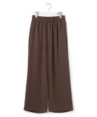 【ジェイプレスヨークストリート/J.PRESS YORK STREET】の【WOMEN】イージーワイド パンツ ブラウン系|ID: prp329100004840366 ipo3291000000035830563