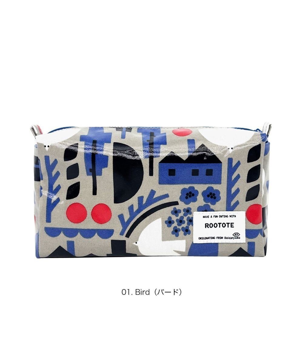 【ルートート/ROOTOTE】の3614【ラミネート加工】EU.ウイズルー.ポーチ.ラミネート-U インテリア・キッズ・メンズ・レディースファッション・服の通販 founy(ファニー) 　ファッション　Fashion　レディースファッション　Fashion for Women　ミニ財布・二つ折り財布　Wallets & Card Cases　ポーチ&ミニバッグ　Pouches & Mini Bags　カメラ　Camera Accessories　財布　Wallet, Purse　ネコ　Cat, Feline Motif　パターン　Pattern, Design Print　プリント　Print, Printed Pattern　ポーチ　Pouch, Small Case　モチーフ　Motif, Design Theme　ランダム　Random, Irregular　おすすめ　Recommended / Our Picks　新作・新入荷　New Arrivals / New In　01:バード|ID: prp329100004840372 ipo3291000000035270979