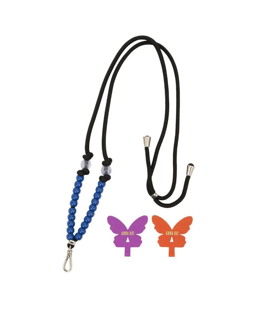 【アナスイ/ANNA SUI】のASストラップ スマホストラップ インテリア・キッズ・メンズ・レディースファッション・服の通販 founy(ファニー) 　ファッション　Fashion　レディースファッション　Fashion for Women　スポーツウェア　Functional & Stylish Sportswear　おすすめ　Recommended / Our Picks　アクセサリー　Fashion Accessories　カラフル　Colorful Design　ギフト プレゼント　Gift / Present　ショルダー　Shoulder, Shoulder Strap　スポーツ　Sports, Activewear　スマート　Smart, Elegant　バタフライ　Butterfly, Butterfly Motif　モバイル　Mobile, Smartphone　ラップ　Wrap, Wrap Design　クロ|ID: prp329100004840374 ipo3291000000035270985