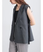 【テチチ/Te chichi】のサイドオープンライトジレ 人気、トレンドファッション・服の通販 founy(ファニー) ファッション Fashion レディースファッション Fashion for Women アウター Coat / Outerwear Collection レディースジャケット・軽アウター Jackets クラシカル Classical, Vintage-Inspired ジャケット Jacket, Outerwear ダブル Double, Double-Breasted ロング Long, Long-Length エレガント 上品 Elegant 夏 Summer S/S・春夏 SS, Spring/Summer, Warm Season A/W・秋冬 Autumn/Winter thumbnail グレー|ID: prp329100004840385 ipo3291000000036201370