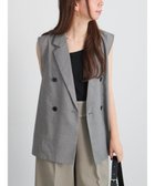 【テチチ/Te chichi】のサイドオープンライトジレ 人気、トレンドファッション・服の通販 founy(ファニー) ファッション Fashion レディースファッション Fashion for Women アウター Coat / Outerwear Collection レディースジャケット・軽アウター Jackets クラシカル Classical, Vintage-Inspired ジャケット Jacket, Outerwear ダブル Double, Double-Breasted ロング Long, Long-Length エレガント 上品 Elegant 夏 Summer S/S・春夏 SS, Spring/Summer, Warm Season A/W・秋冬 Autumn/Winter thumbnail ブラック|ID: prp329100004840385 ipo3291000000036201372