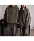 【ウィゴー/WEGO】の【ユニセックス着用ITEM/MLXLサイズ展開/新色追加/裏起毛】スウェットプルパーカー カーキ|ID: prp329100004840389 ipo3291000000035458832