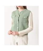 【ダックス/DAKS】のダブルフェイス ショートベスト ライトグリーン|ID: prp329100004840406 ipo3291000000035830383