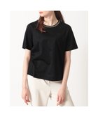 【ダックス/DAKS】のミニハウスチェック襟 Tシャツ 人気、トレンドファッション・服の通販 founy(ファニー) ファッション Fashion レディースファッション Fashion for Women トップス・カットソー Cut & Sew Tops シャツ・ブラウス・オフィスカジュアル Elegant Blouses & Button-Ups ロングTシャツ・Tシャツ Longline T-Shirts & Tees カットソー・ベーシックTシャツ Cut-and-Sewn Tops / Stretch Tees & Basics カットソー Cut and Sewn Top 夏 Summer 定番 Standard, Basic Item S/S・春夏 SS, Spring/Summer, Warm Season A/W・秋冬 Autumn/Winter thumbnail ブラック|ID: prp329100004840410 ipo3291000000035802542