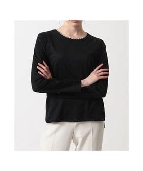 【ダックス/DAKS】のミニハウスチェック襟 ダブルカラーTシャツ 人気、トレンドファッション・服の通販 founy(ファニー) ファッション Fashion レディースファッション Fashion for Women トップス・カットソー Cut & Sew Tops シャツ・ブラウス・オフィスカジュアル Elegant Blouses & Button-Ups ロングTシャツ・Tシャツ Longline T-Shirts & Tees カットソー・ベーシックTシャツ Cut-and-Sewn Tops / Stretch Tees & Basics カットソー Cut and Sewn Top ダブル Double, Double-Breasted 夏 Summer 定番 Standard, Basic Item S/S・春夏 SS, Spring/Summer, Warm Season A/W・秋冬 Autumn/Winter 透かし Cut-Out, Lacework |ID:prp329100004840414