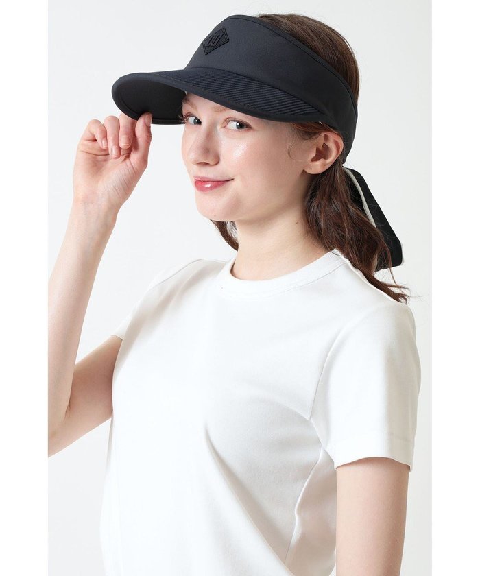 【ダックス/DAKS】のDAKS GOLF リボンサンバイザー インテリア・キッズ・メンズ・レディースファッション・服の通販 founy(ファニー) https://founy.com/ ファッション Fashion レディースファッション Fashion for Women キャップ&ハット Hats & Caps ゴルフ Golf おすすめ Recommended / Our Picks スカーフ Scarf, Neckwear フィット Fit, Slim Fit リボン Ribbon, Bow 夏 Summer 帽子 Hat, Headwear 春 Spring S/S・春夏 SS, Spring/Summer, Warm Season A/W・秋冬 Autumn/Winter 軽量 Lightweight, Ultra Light |ID: prp329100004840420 ipo3291000000035271146