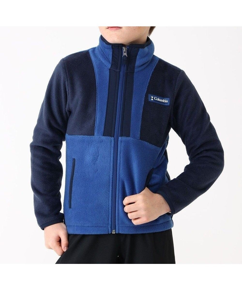 【コロンビア/Columbia / KIDS】のColumbia/ 【KIDS】バックボールIIフルジップフリース /コロンビア 人気、トレンドファッション・服の通販 founy(ファニー) 　ファッション　Fashion　キッズファッション　Fashion for Kids　トップス・カットソー　Cut & Sew Tops　おすすめ　Recommended / Our Picks　アウトドア　Outdoor Clothing　クラシカル　Classical, Vintage-Inspired　クラシック　Classic, Timeless Style　フィット　Fit, Slim Fit　ブロック　Block, Solid Block Pattern　ポケット　Pocket, Pocket Detail　ロング　Long, Long-Length　夏　Summer　春　Spring　S/S・春夏　SS, Spring/Summer, Warm Season　秋　Autumn　A/W・秋冬　Autumn/Winter　 other-1|ID: prp329100004840635 ipo3291000000035660017