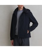 【五大陸/gotairiku / MEN】の仕事で着られる【シワになりにくい/洗える/ストレッチ/吸水速乾】バブルテック フーデッドブルゾン ネイビー系|ID: prp329100004840733 ipo3291000000036029670