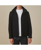 【五大陸/gotairiku / MEN】の仕事で着られる【シワになりにくい/洗える/ストレッチ/吸水速乾】バブルテック フーデッドブルゾン ブラック系|ID: prp329100004840733 ipo3291000000036029672