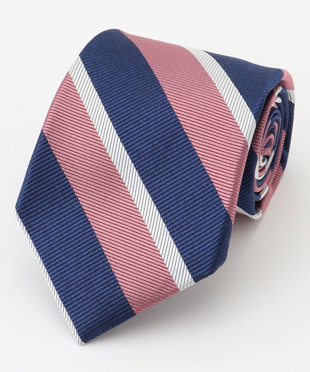 【ジェイ プレス/J.PRESS / MEN】の【STRUCTURE MIX COLLECTION】レジメンタル ネクタイ インテリア・キッズ・メンズ・レディースファッション・服の通販 founy(ファニー) 　ファッション　Fashion　メンズファッション　Fashion for Men　ジャケット　Jacket, Outerwear　ストライプ　Stripe, Striped Pattern　スーツ　Suit, Formalwear　ピンク系2|ID: prp329100004840739 ipo3291000000036199656