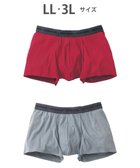 【ワコール/Wacoal / MEN】のボクサーパンツ 2枚セット 【オーガニック綿混ボクサー】 快適 吸汗速乾 抗菌防臭 やさしい肌あたり フリーカッティング(裾部分) 環境に配慮 前閉じ GT2310 /ブロス バイ ワコールメン ワイン|ID: prp329100004840752 ipo3291000000035788433