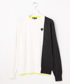 【23区 ゴルフ/23区GOLF / MEN】の【MEN】カラーブロックニット ホワイト系|ID: prp329100004840755 ipo3291000000035449382