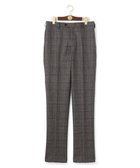 【ジェイ プレス/J.PRESS / MEN】の【WEB・一部店舗限定】ソフトタッチツイスト ウィンドーペーン スラックス ダークブラウン系4|ID: prp329100004840757 ipo3291000000035277033