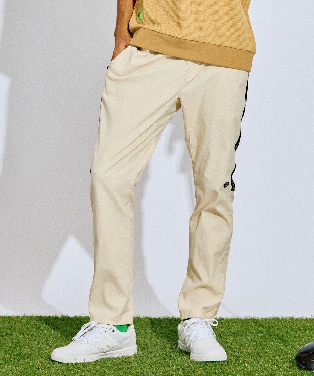 【ピーダブリュサーキュラス/PW CIRCULUS / MEN】の【撥水加工/ ストレッチ】【MEN】ベンチレーション テーパードパンツ ゴルフ インテリア・キッズ・メンズ・レディースファッション・服の通販 founy(ファニー) 　ファッション　Fashion　メンズファッション　Fashion for Men　ボトムス　Bottoms　ゴルフ　Golf　シンプル　Simple, Minimal　ストレッチ　Stretch, Stretchy Fabric　スペシャル　Special, Limited Edition　テーパード　Tapered, Tapered Pants　ベーシック　Basic, Essential　夏　Summer　春　Spring　S/S・春夏　SS, Spring/Summer, Warm Season　アイボリー系|ID: prp329100004840770 ipo3291000000036223436