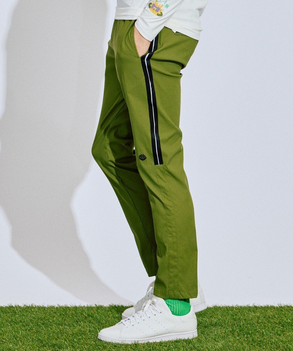 【ピーダブリュサーキュラス/PW CIRCULUS / MEN】の【撥水加工/ ストレッチ】【MEN】ベンチレーション テーパードパンツ ゴルフ インテリア・キッズ・メンズ・レディースファッション・服の通販 founy(ファニー) 　ファッション　Fashion　メンズファッション　Fashion for Men　ボトムス　Bottoms　ゴルフ　Golf　シンプル　Simple, Minimal　ストレッチ　Stretch, Stretchy Fabric　スペシャル　Special, Limited Edition　テーパード　Tapered, Tapered Pants　ベーシック　Basic, Essential　夏　Summer　春　Spring　S/S・春夏　SS, Spring/Summer, Warm Season　カーキ系|ID: prp329100004840770 ipo3291000000036223440