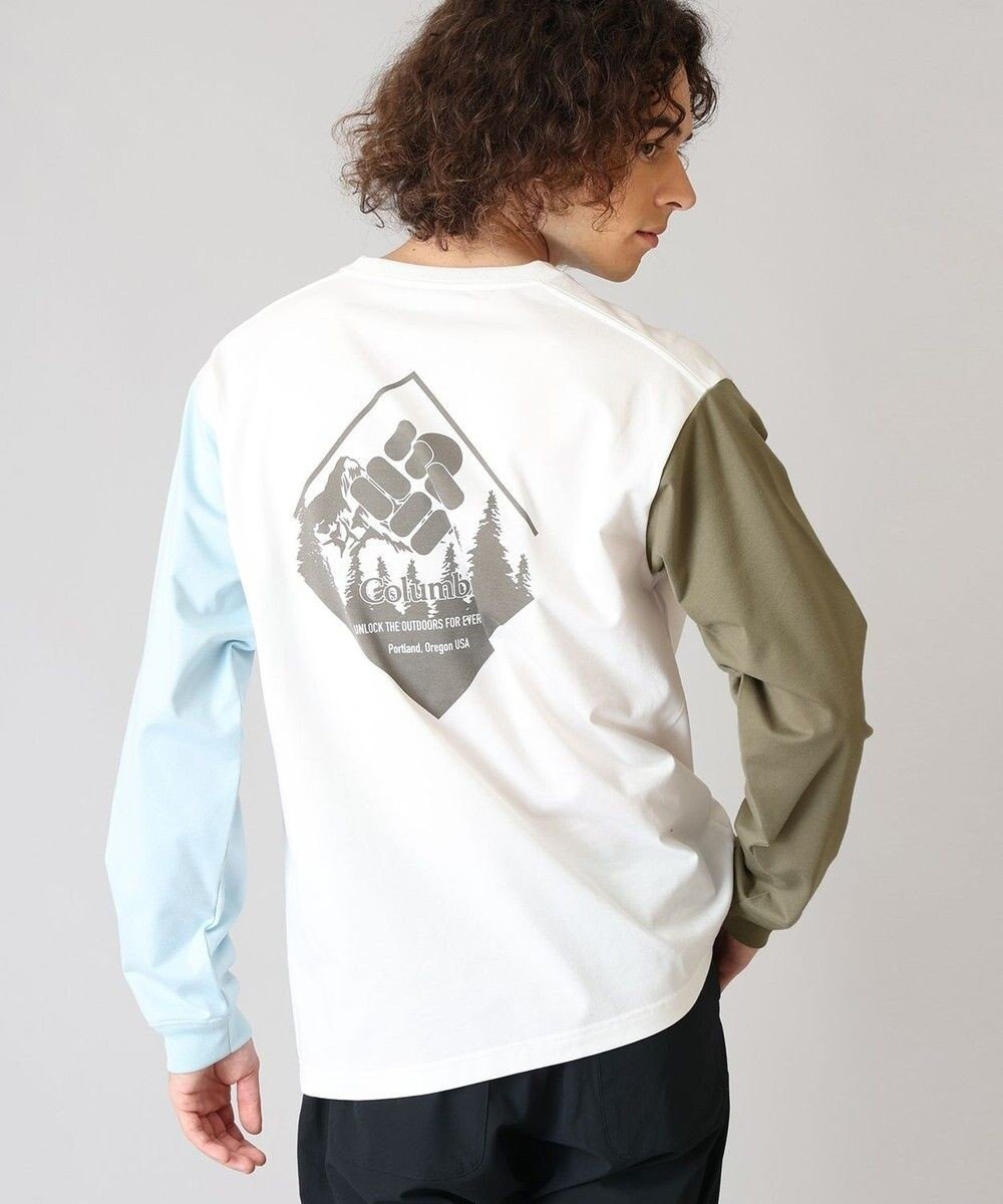 【コロンビア/Columbia / MEN】のColumbia/ アーバンハイクグラフィックロングスリーブTシャツ /コロンビア インテリア・キッズ・メンズ・レディースファッション・服の通販 founy(ファニー) ファッション Fashion メンズファッション Fashion for Men トップス・カットソー Cut & Sew Tops メンズシャツ Shirts おすすめ Recommended / Our Picks アウトドア Outdoor Clothing カットソー Cut and Sewn Top グラフィック Graphic, Graphic Design パターン Pattern, Design Print ロング Long, Long-Length 夏 Summer S/S・春夏 SS, Spring/Summer, Warm Season A/W・秋冬 Autumn/Winter 長袖 Long Sleeve, Full Sleeve Sea Salt Multi|ID: prp329100004840777 ipo3291000000036293226
