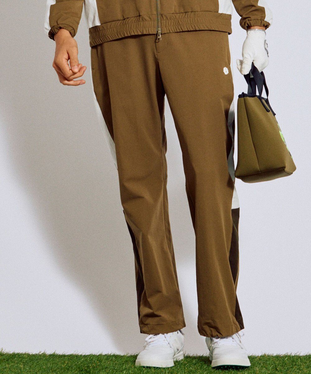 【ピーダブリュサーキュラス/PW CIRCULUS / MEN】の【MEN】サイドラインストレートワイドパンツ ゴルフ インテリア・キッズ・メンズ・レディースファッション・服の通販 founy(ファニー) ファッション Fashion メンズファッション Fashion for Men ボトムス Bottoms 2025年 2025 2025-2026秋冬・A/W Autumn/Winter 2025–26 AW25–26 クール Cool, Chic ゴルフ Golf シンプル Simple, Minimal ジャケット Jacket, Outerwear ストレッチ Stretch, Stretchy Fabric セットアップ Set-Up, Coordinated Outfit ブルゾン Blouson, Bomber Jacket モックネック Mock Neck, Short Turtleneck 秋 Autumn A/W・秋冬 Autumn/Winter カーキ系|ID: prp329100004840786 ipo3291000000035277434