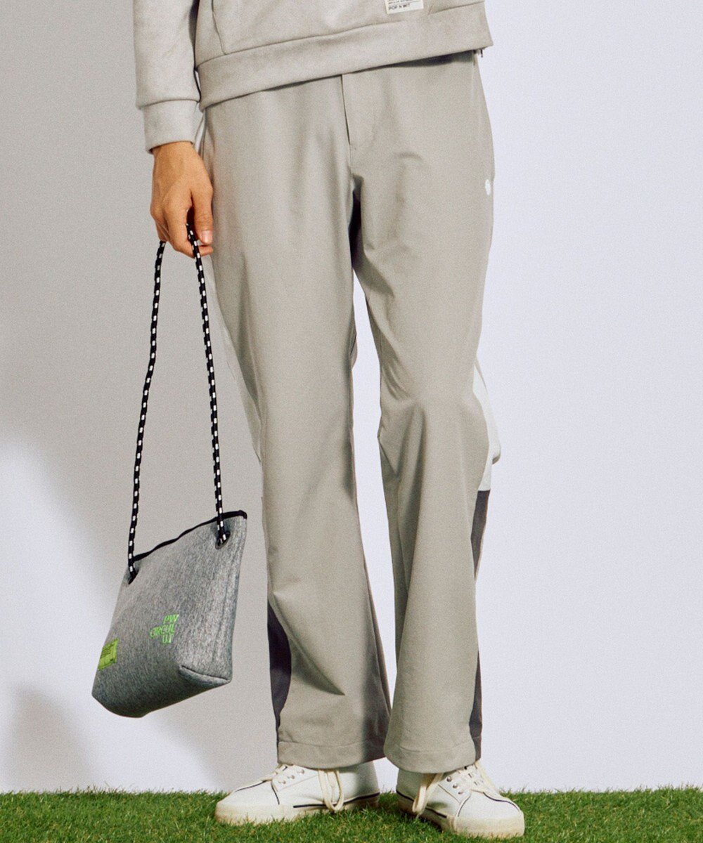 【ピーダブリュサーキュラス/PW CIRCULUS / MEN】の【MEN】サイドラインストレートワイドパンツ ゴルフ インテリア・キッズ・メンズ・レディースファッション・服の通販 founy(ファニー) ファッション Fashion メンズファッション Fashion for Men ボトムス Bottoms 2025年 2025 2025-2026秋冬・A/W Autumn/Winter 2025–26 AW25–26 クール Cool, Chic ゴルフ Golf シンプル Simple, Minimal ジャケット Jacket, Outerwear ストレッチ Stretch, Stretchy Fabric セットアップ Set-Up, Coordinated Outfit ブルゾン Blouson, Bomber Jacket モックネック Mock Neck, Short Turtleneck 秋 Autumn A/W・秋冬 Autumn/Winter グレー系|ID: prp329100004840786 ipo3291000000035277436