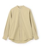 【アンフィーロ/UNFILO / MEN】のコンフォート バンドカラーシャツ 24年秋冬商品 ダスティーグリーン|ID: prp329100004840795 ipo3291000000035767467