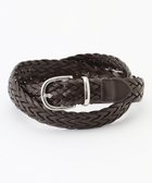 【ジェイ プレス/J.PRESS / MEN】のレザーメッシュベルト ダークブラウン系|ID: prp329100004840802 ipo3291000000035842563