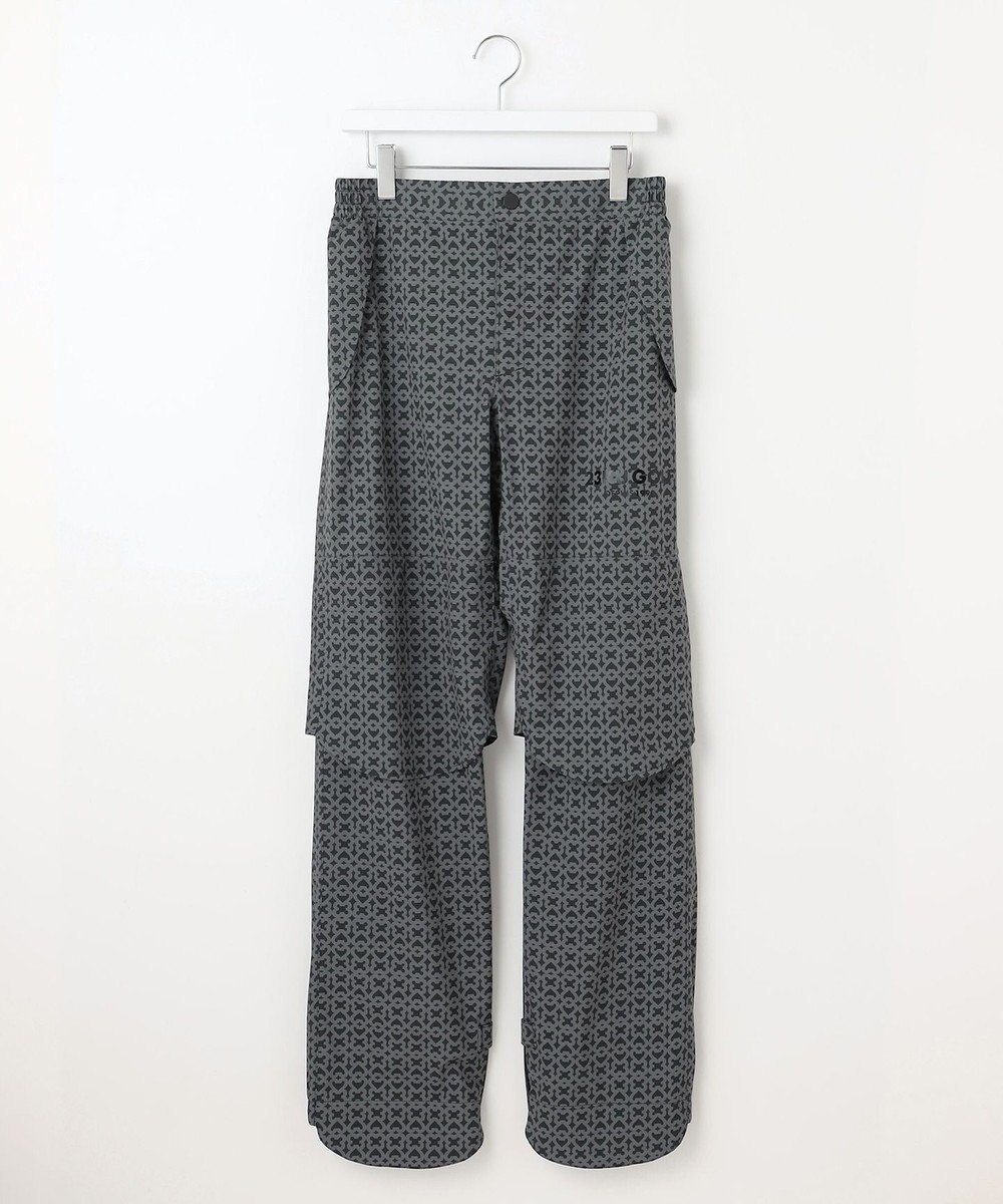 【23区 ゴルフ/23区GOLF / MEN】の【MEN】モノグラム レインパンツ 2WAYストレッチ 透湿防水 防風 撥水 ポケッタブル 人気、トレンドファッション・服の通販 founy(ファニー) 　ファッション　Fashion　メンズファッション　Fashion for Men　ボトムス　Bottoms　春　Spring　コンパクト　Compact, Small Size　軽量　Lightweight, Ultra Light　シューズ　Shoes, Footwear　ストレッチ　Stretch, Stretchy Fabric　定番　Standard, Basic Item　人気　Popular, Best Seller　フロント　Front, Front Design　プリント　Print, Printed Pattern　ポケット　Pocket, Pocket Detail　ポンチョ　Poncho, Cape Style　ポーチ　Pouch, Small Case　ロング　Long, Long-Length　S/S・春夏　SS, Spring/Summer, Warm Season　夏　Summer　ゴルフ　Golf　2025年　2025　2025春夏・S/S　Spring/Summer 2025 SS25　 other-1|ID: prp329100004840807 ipo3291000000035842579