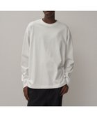 【エイトン/ATON】の12/- AIR SPININNG ルーズフィットロングスリーブTシャツ - UNISEX 人気、トレンドファッション・服の通販 founy(ファニー) ファッション Fashion レディースファッション Fashion for Women トップス・カットソー Cut & Sew Tops シャツ・ブラウス・オフィスカジュアル Elegant Blouses & Button-Ups ロングTシャツ・Tシャツ Longline T-Shirts & Tees カットソー・ベーシックTシャツ Cut-and-Sewn Tops / Stretch Tees & Basics ユニセックス Unisex, Genderless カットソー Cut and Sewn Top スリーブ Sleeve, Long Sleeve / Short Sleeve ロング Long, Long-Length 夏 Summer S/S・春夏 SS, Spring/Summer, Warm Season A/W・秋冬 Autumn/Winter thumbnail WHITE|ID: prp329100004840810 ipo3291000000036112407