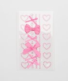 【ウィゴー/WEGO】のフェイスデコステッカー ピンク|ID: prp329100004840846 ipo3291000000035592426