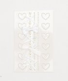 【ウィゴー/WEGO】のフェイスデコステッカー ホワイト|ID: prp329100004840846 ipo3291000000035592432