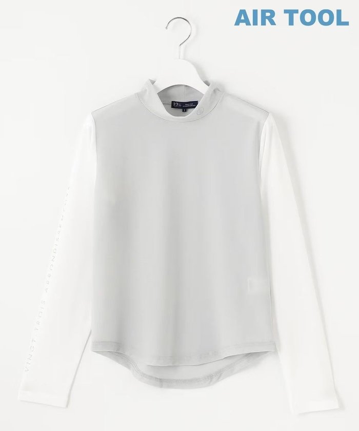 【23区 ゴルフ/NIJYUSANKU GOLF】の【WOMEN】AIR TOOLライト シアースリーブモックネック インテリア・キッズ・メンズ・レディースファッション・服の通販 founy(ファニー) https://founy.com/ ファッション Fashion レディースファッション Fashion for Women トップス・カットソー Cut & Sew Tops レディースパーカー・カジュアルフーディー Casual Hoodies & Sweatshirts スウェット・クルーネックトップス Sweatshirts & Crewnecks / Relaxed Fit Sweat Tops 春 Spring 軽量 Lightweight, Ultra Light スウェット / スエット Sweatshirt, Sweatwear ストレッチ Stretch, Stretchy Fabric 人気 Popular, Best Seller 長袖 Long Sleeve, Full Sleeve フィット Fit, Slim Fit ベーシック Basic, Essential メッシュ Mesh, Net Fabric モックネック Mock Neck, Short Turtleneck S/S・春夏 SS, Spring/Summer, Warm Season 夏 Summer エレガント 上品 Elegant |ID: prp329100004840887 ipo3291000000035492580