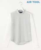 【23区 ゴルフ/NIJYUSANKU GOLF】の【WOMEN】AIR TOOLライト シアースリーブモックネック ライトグレー系|ID: prp329100004840887 ipo3291000000035492582