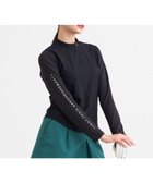 【23区 ゴルフ/NIJYUSANKU GOLF】の【WOMEN】AIR TOOLライト シアースリーブモックネック ブラック系|ID: prp329100004840887 ipo3291000000035492584