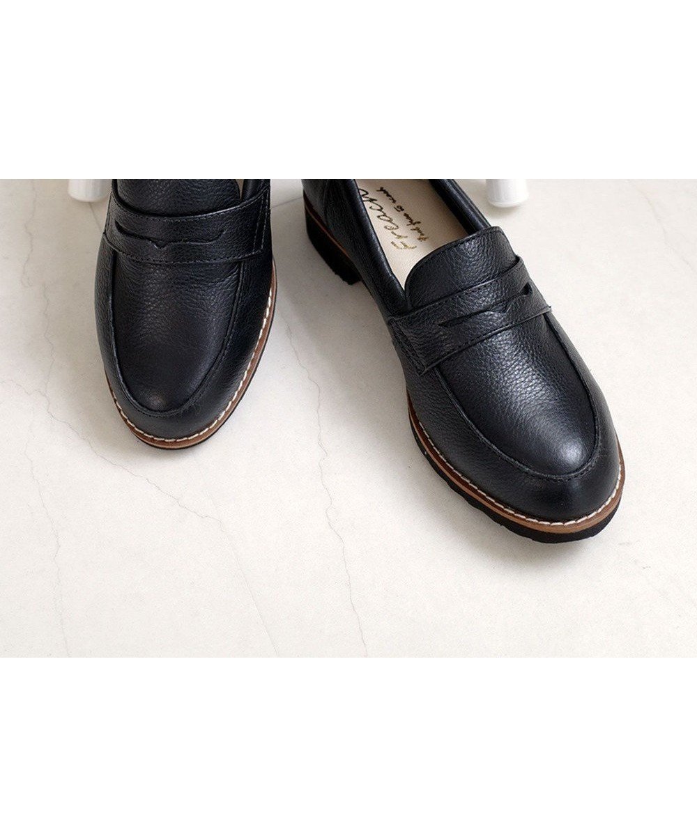 【ポインター/Pointer】の本革軽量 定番ローファー インテリア・キッズ・メンズ・レディースファッション・服の通販 founy(ファニー) ファッション Fashion レディースファッション Fashion for Women 定番 Standard, Basic Item 軽量 Lightweight, Ultra Light ブラック|ID: prp329100004840903 ipo3291000000035405256