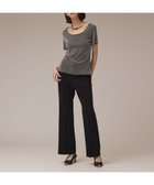 【グレース コンチネンタル/GRACE CONTINENTAL】のフレアカットパンツ 人気、トレンドファッション・服の通販 founy(ファニー) ファッション Fashion レディースファッション Fashion for Women パンツ Pants & Trousers シンプル Simple, Minimal フレア Flare, Flared ベーシック Basic, Essential ループ Loop, Loop Knit 夏 Summer 定番 Standard, Basic Item 春 Spring S/S・春夏 SS, Spring/Summer, Warm Season thumbnail ブラック|ID: prp329100004840914 ipo3291000000036243687